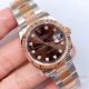EWF Swiss 3235 Rolex Datejust Replica Watch 2-Tone Rose Gold Brown Dial (2)_th.jpg